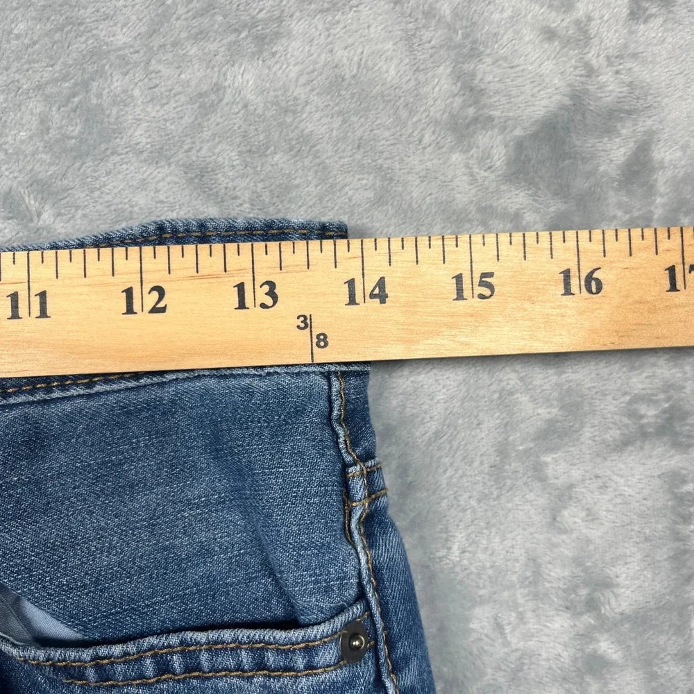 The Children's Place Bootcut Jeans Kids Size 12 Husky Blue Adjustable Waist